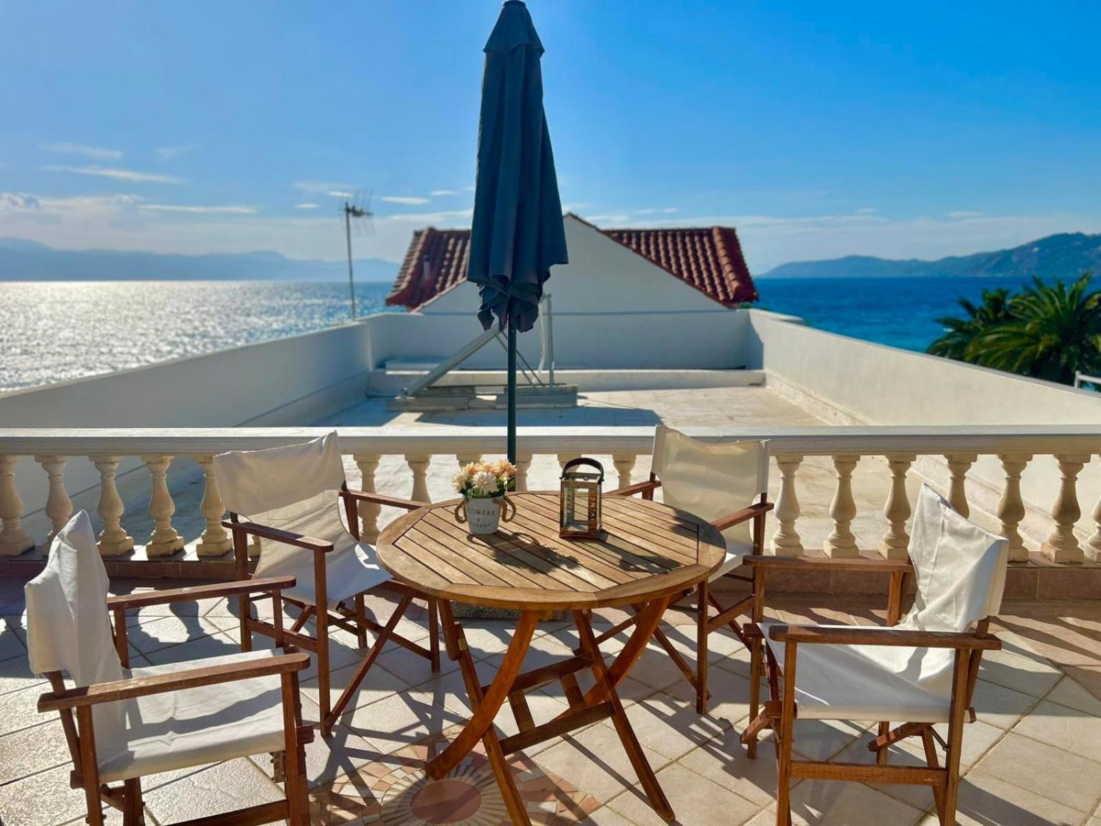 Villa Seabreeze Lutráki Kültér fotó