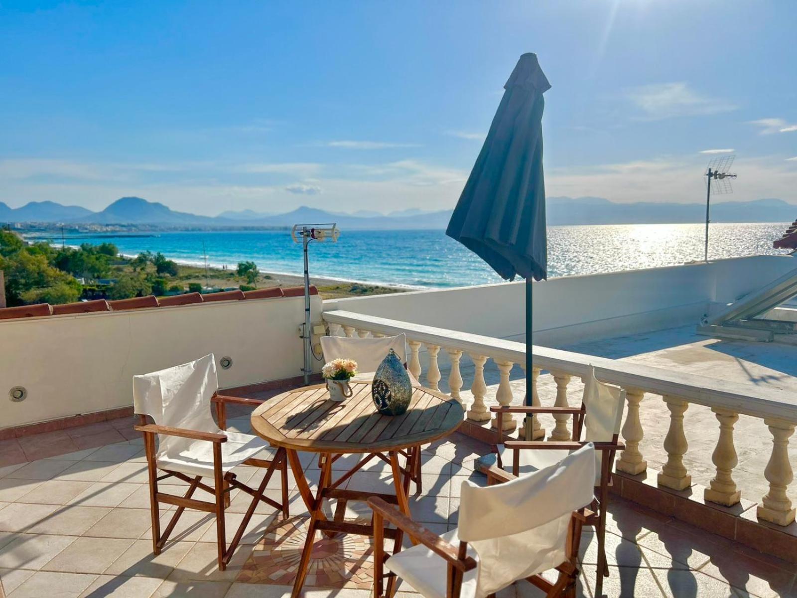 Villa Seabreeze Lutráki Kültér fotó